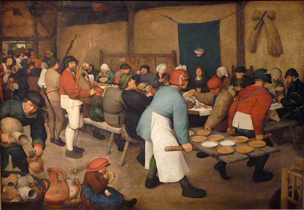 id. Pieter Bruegel: Parasztlakodalom